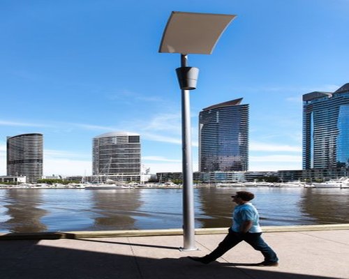 Contemporary Australian city skyline showing urban leisure lifestyle