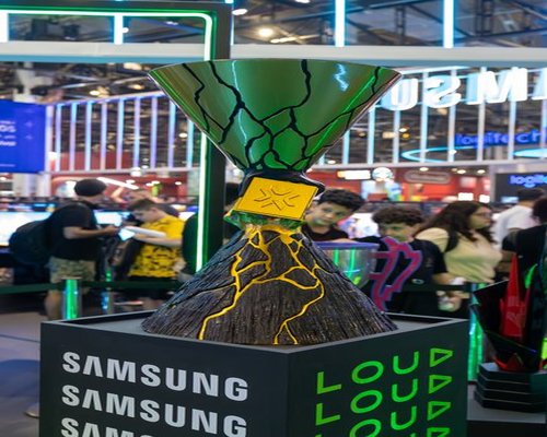 Esports exhibition venue lighting